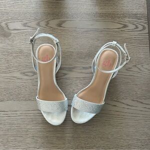 GB Girls' Ellie-Girl Rhinestone Platform Dress Shoes